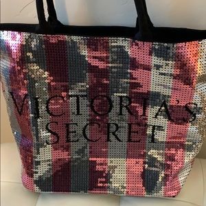 Victoria secret sequin bag